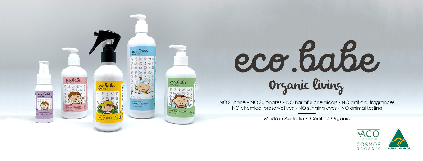 By Brand > eco.babe organics, Australia