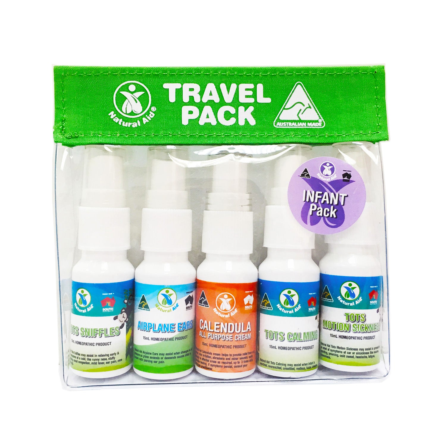 Natural Aid Infant Pack 15ml X5