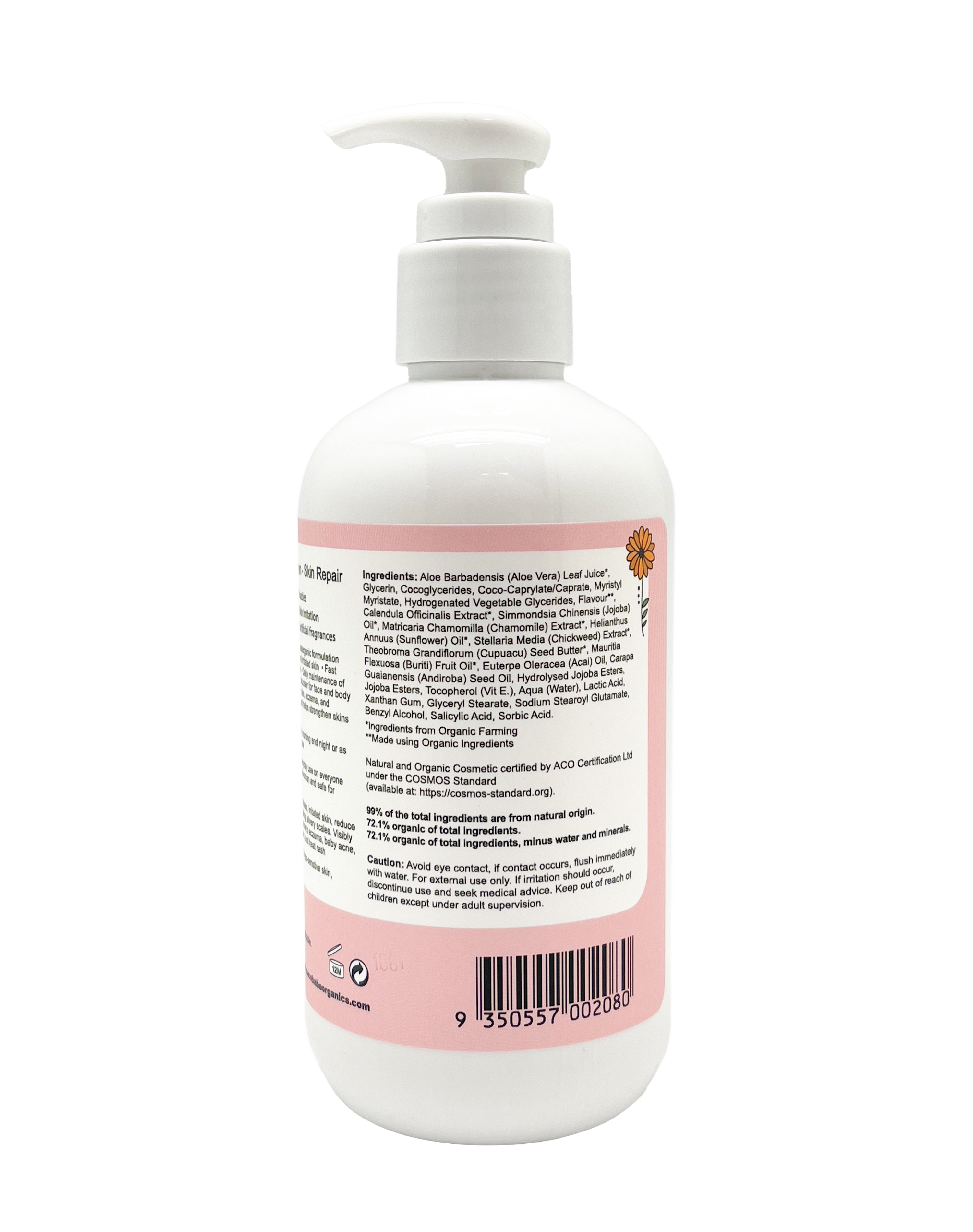 eco.babe organics 3C cream - skin repair (225ml)