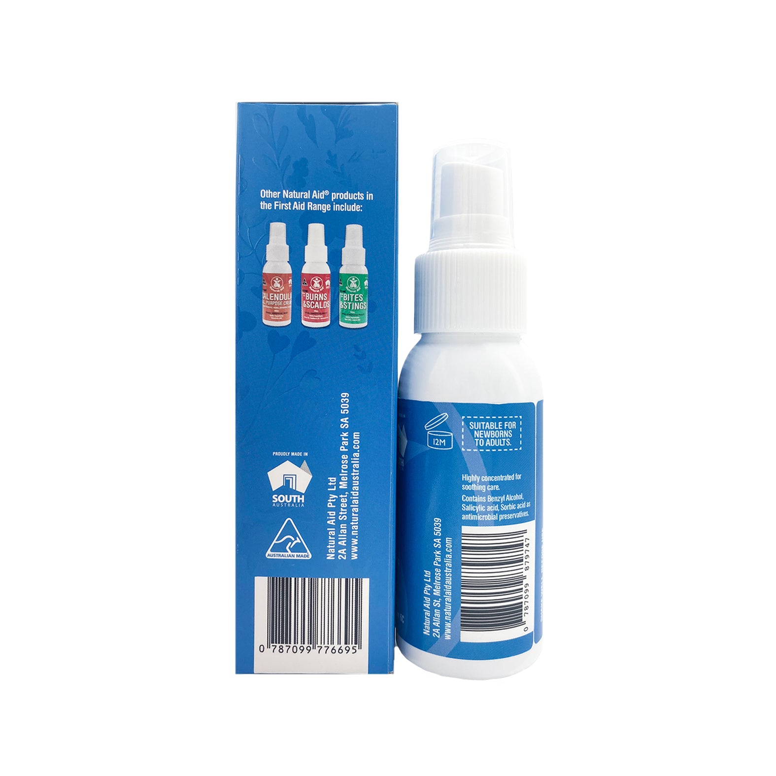 Natural Aid Injury Recovery Cream / Muscular Pain Cream 60ml