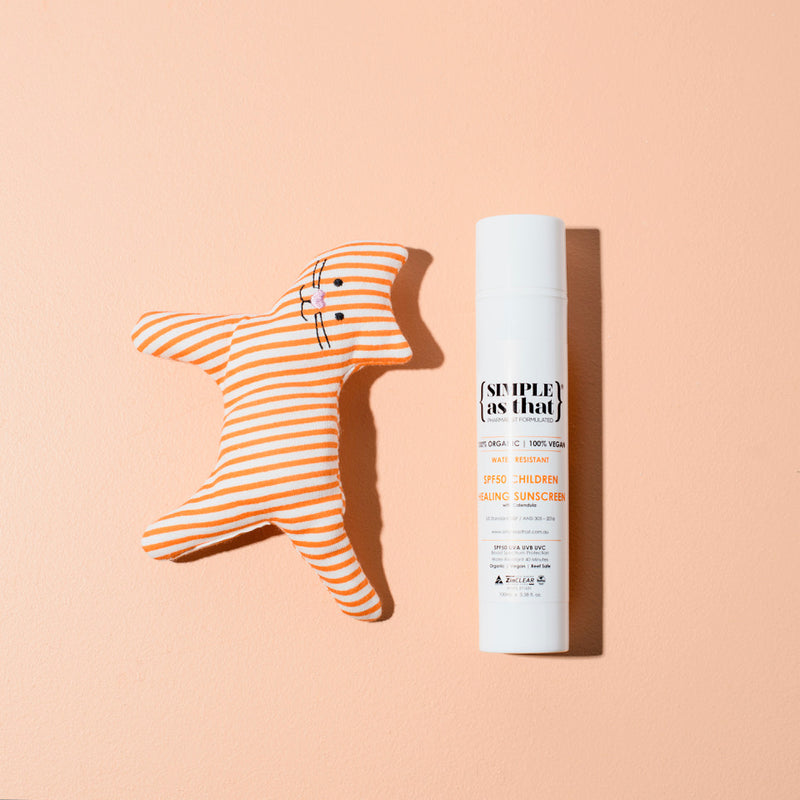 {SIMPLE as that} 簡約美肌SPF 50 純素輕礦物質兒童防曬乳（100mL）