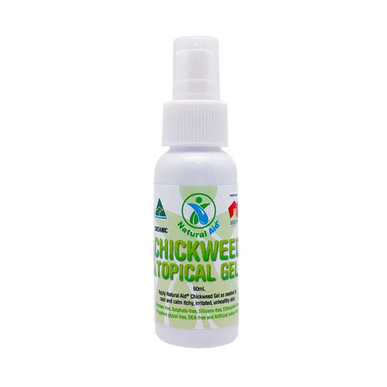 Natural Aid Chickweed Topical Gel 60ml