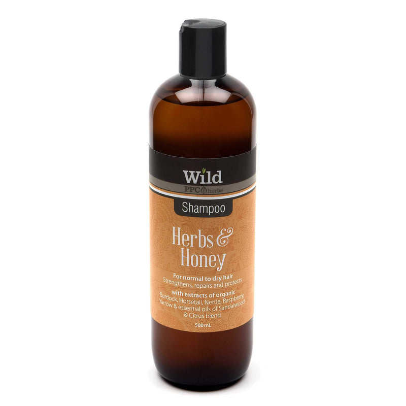 WILD PPC HERBS Herbs Honey Shampoo 500ml