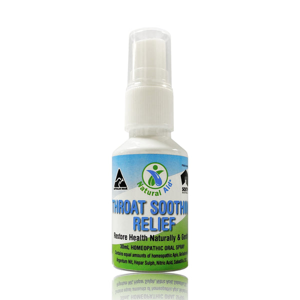 Natural Aid THROAT SOOTHING RELIEF Oral Spray 30ml