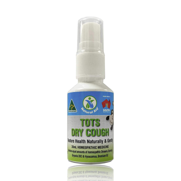 Natural Aid TOTS DRY COUGH Oral Spray 30ml