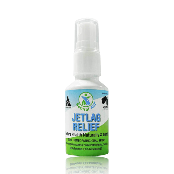 Natural Aid JETLAG RELIEF Oral Spray 30ml