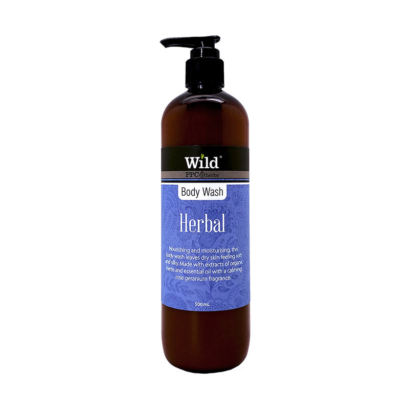 WILD PPC HERBS Herbal Body Wash 500ml